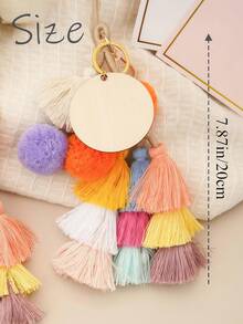 Personalized Bag Accessories - Fashionable, Colorful, Cute, Minimalist, Unique And Fun Decorations For Beach Bags, Handbags, Tassels And More. Perfect As Christmas Gifts, Valentine's Day Gifts, DIY Birthday Gifts, Anniversary Gifts, Couple Gifts, Mother's Day Surprises, Wedding Favors, Bridesmaid Gifts, Party Favors, New Year Gifts, Or Gifts For Best Friends. - Multicolor - View 7