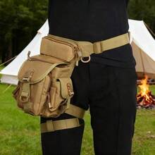 Tactical Drop Leg Pouch Bag Type B Cross Over Leg Rig Outdoor Bike Cycling Hiking Thigh Bag - Multicolor - View 10