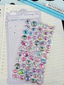 3D Cute Animal Stickers, Japanese Jelly Cartoon Stickers, Suitable For Crafts, Phone Cases, Stationery, Scrapbooking Decoration - Gifts. The Perfect Choice For Home Decor And Party Decoration.