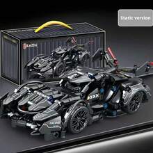 1 bộ đồ chơi lắp ráp xe đua Cyberpunk 911 bầu trời sao 800+ mảnh mới năm 2026, mô hình xe đua phong cách Cyberpunk, giúp phát triển kỹ năng thực hành, mô hình lắp ráp sáng tạo, đang chờ bạn lắp ráp, đồ trang trí sưu tầm - Lý tưởng cho tương tác, tình bạn, gia đình, bán chạy, bùng nổ, quà tặng cho bạn trai/bạn gái, quà sinh nhật, quà Valentine, đồ dùng đám cưới, quà năm mới, món quà hoàn hảo, quà tặng, quà tặng cho bé trai, quà sinh nhật cho bé trai. - Nhiều màu - Xem 1