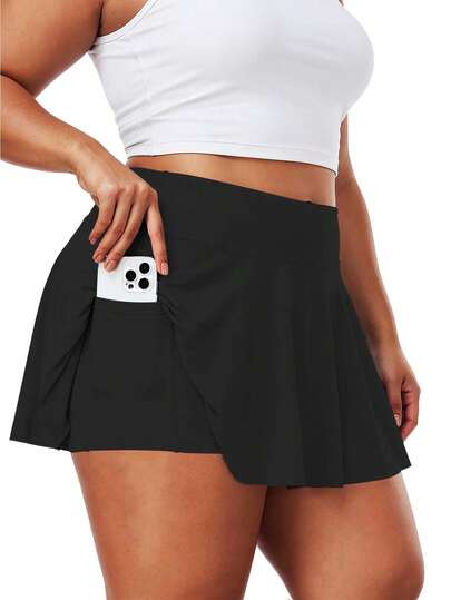 Women's Sports Yoga Pants, Cargo Skinny Pants With 4 Button Pockets, Sports Skinny Pants With Slide Pockets, High Waist Butt Lifting Fitness Running Pants, Slim Practical Style Sportswear, Fashionable Sports Pants Suitable For All Seasons Black