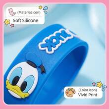 Disney Classic Characters Keychain Set (Mickey, Minnie, Donald, Daisy), Perfect Valentine Present For Anime Fans - Multicolor - View 4