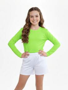 Kit 4 Camiseta UV Menina Infantil Juvenil