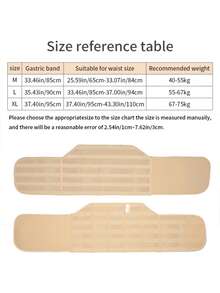 1 pieza Faja reductora para mujer, Faja de recuperación posparto, Moldeador de Body - Beis - Ver 6