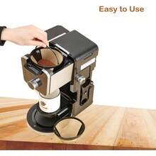 Reusable #4 Cone Coffee Basket And Coffee Makers Coffee Accessories - 1 Pack Permanent And Coffee Brewers - ban đầu - Xem 4
