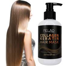 MELAO 胶原蛋白角蛋白发膜 - 深层修护受损脆弱发质，减少断裂，恢复秀发强韧光泽