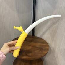 Creative Banana-Shaped Novelty Design With Telescopic Extension, Eye-Catching And Fun For Daily Use Smooth Pull-Out Structure, Easy To Extend And Retract, Providing Satisfying Tactile Feedback Lightweight And Durable Material, Comfortable To Hold And Easy To Carry Or Store Ideal Stress Relief And Desk Entertainment Prop, - Multicolor - View 3