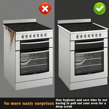 Kitchen Accessories,Kitchen Decor,2PCS Silicone Cover Fillers - Flexible Heat-Resistant Stove Counter Seals Covering Kitchen Stove, Counter, Oven, Lids,Table, And Gaps (53cm/21in, 4 Colors) - Prevent Crumbs And Overflow, Easy To Clean And Durable Kitchen Counter Space Fillers-ASDF - Multicolor - View 4
