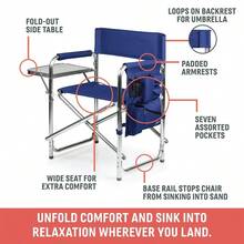 Silla de Picnic Plegable porttil - Rosado - Ver 8