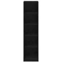 vidaXL Armadio Chêne nero 50 x 50 x 200 cm Bois d'ingénierie - nero - Visualizzare 6