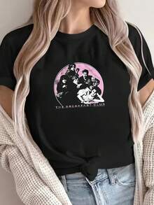 Women Sports Tees & Tanks - Black - View 2