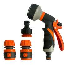 Heavy Duty Multifunctional Garden Sprinkler Spray Gun - Adjustable High Pressure Water Modes, Durable Plastic, Universal For Home Irrigation, Garden Watering & Car Wash, Essential Garden Tool