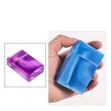 Multifunctional Divided Cigarette Case With Lighter Holder And Flip Cover - Heavy Duty Plastic Smoking Accessories Case, Men's Cigarette And Lighter Storage Box, Portable Durable Cigarette Case With Lighter Pocket (Not Compatible) - 隨機的 - 查看 10