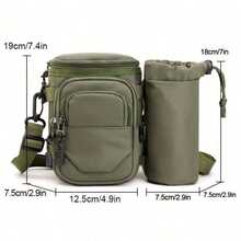 Aotian New Arrival Multifunctional Shoulder Bag, Crossbody Bag, Water Bottle Bag, Waist Bag, Oxford Cloth Bag - Multicolor - View 3