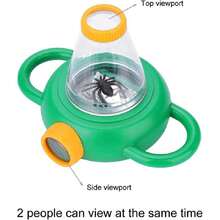 2 Uds Caja de Observación de Insectos Visor de Insectos con Aumento 2 Vías, Visor de Insectos de Dos Vías Juguetes Educativos 4X Aumento para Niños,38072080 - Tipo de Enchufe A Japonés (100V) - Ver 5