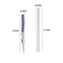 1pc Earphone Cleaning Kit, Suitable For Cleaning Smartphones, Wireless Earbuds, Laptops, Cameras And Other Devices Without Scratches, Also Applicable For Kitchen, Bathroom, Home Cleaning (White/Black) - Multicolor - View 5