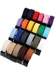 1/2 chiếc thắt lưng vải bố thể thao ngoài trời màu trơn, thắt lưng thoáng khí dành cho nam và nữ, thắt lưng nylon ngoài trời cho thanh thiếu niên, thắt lưng khóa dệt thoáng khí thời trang, nhiều màu sắc để lựa chọn, kích thước có thể điều chỉnh, thắt lưng chiến thuật, thích hợp cho thanh thiếu niên hoạt động giải trí quanh năm, thể thao ngoài trời, du lịch nghỉ dưỡng, quà tặng tốt nghiệp. - A - Xem 2