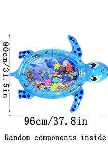 1 pieza Alfombra de gateo de ballena rosa, juguete de regalo de Navidad lindo para bebés, adecuado para recién nacidos de 3-6-9 meses - Multicolor - Ver 12