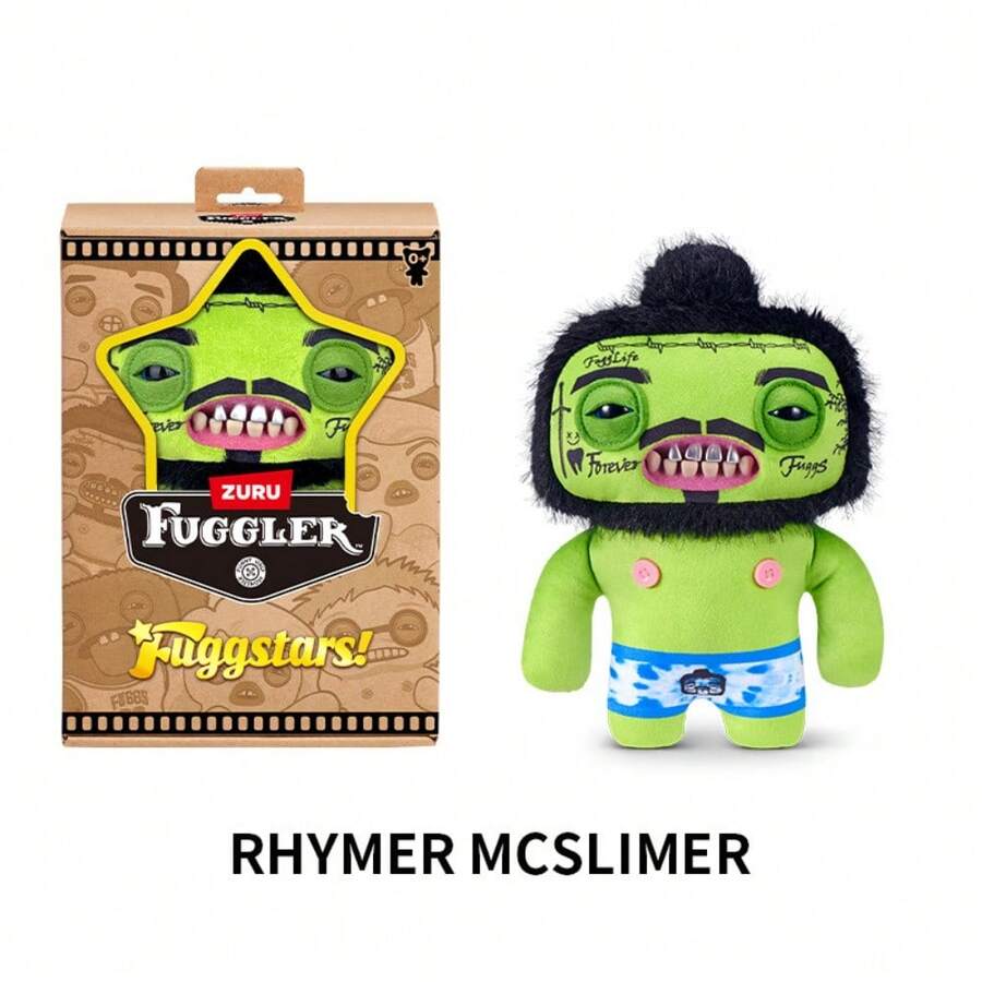 Spin Master Official Ugly-Cute Plush – Icons Series, Funny Weird Collectible Figure - 15754D - View 1