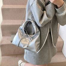Women Shoulder Bags - Silver - View 2