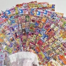 10pcs Cartoon Style Waterproof Stickers, Suitable For Phone, PET Material, Can Be Used For Scrapbooking, Diary, Stationery, Cute Design - Multicolor - View 2