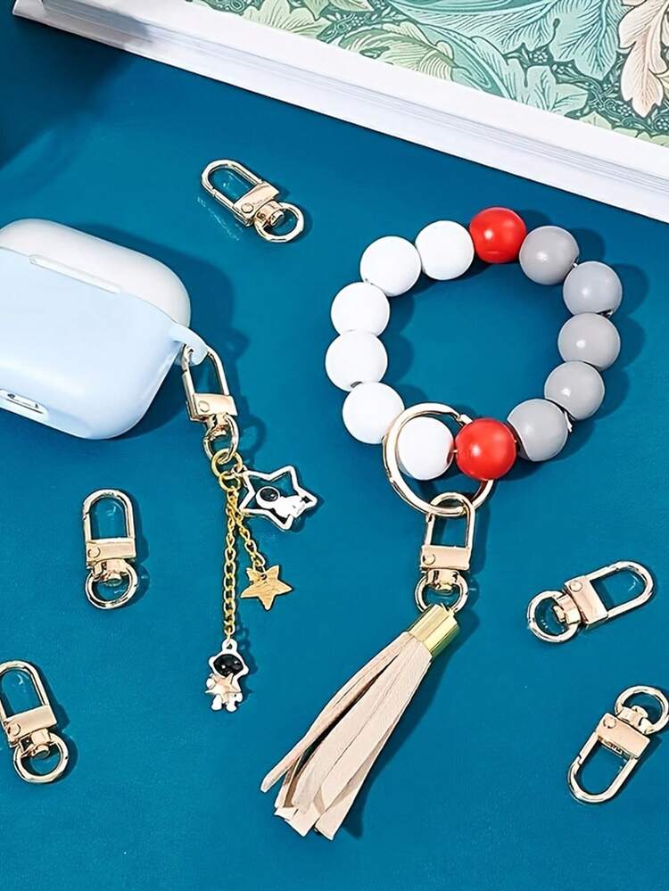 10/20/30个 12.5x32.5毫米 龙虾扣夹 钥匙链环扣钩 DIY钥匙链饰品制作配件 - 鑰匙扣 - 查看 5