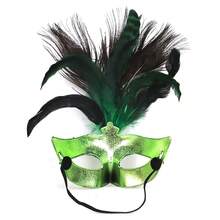 Women's Halloween Cat Mask Half Face Lace Costume Halloween Mask - Witch, Cowboy Hat, Felt Hat, Sheriff, Wild West, Costume, Carnival, Theme Party