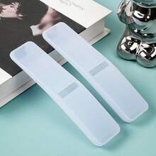 1pc 14*3.5cm Solar TV Remote Control Silicone Protective Cover