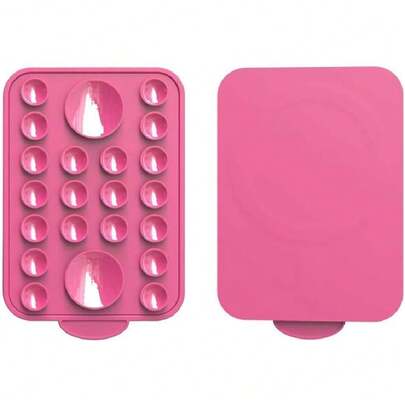 Ventosas para Celular, Soporte Magnético para Celular con Ventosa, Soporte Ventosa para Manos Libres para Selfies o Vídeos, Soporte Antideslizante Manos Libres para teléfono móvil (Rojo),38211195