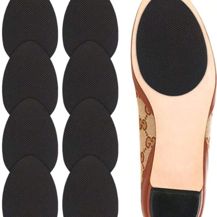 1/2/3/4 Pairs Anti-Slip Self-Adhesive Shoes Mat, High Heel Sole Protector Rubber Pads, Belt, Shoes And Boots Accessories, Back To School Supplies - 彩色 - 查看 1