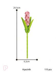 1pc Miniature Building Block Artificial Flower Bundle DIY Unique Home Decoration, Plant Series, Suitable For Girlfriend Gift, Mother's Day Gift, Birthday Gift, Fashionable Toy Room Decoration - Multicolor - View 14