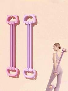 1 dây kháng lực điều chỉnh được 8 hình, dụng cụ tập lưng và mở vai cho nữ, dây đàn hồi 6 sợi dùng cho phòng tập thể dục tại nhà. - Nhiều màu - Xem 1