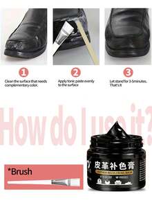 1 Set Leather Dye Kit - Restores Faded & Scratched Leather, Revives Original Color - Wear-Resistant Dye For Shoes, 4 Color Options, Suitable For Leather Shoes, Sneakers, Bags, Faux Leather, Sofa, Shoe, Spring Summer Picks, Brides Maid Gifts, Room, Bedroom Decor, Bedroom Decor, Beach, Travel, For Men, For Women, Vacation, Women's Day, Travel Essentials, Wedding Favors, Y2k, Bedroom, Car Accessories Women, Kitchen Decor,Wedding,Y2k,Party - Multicolor - View 7