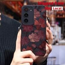 Handyhülle: alle blühen zusammen Geeignet für Galaxy S24 Ultra/S23+/S22/S21 Serien Handyhüllen, stoßdämpfend, rutschfest, leicht, neues Modetrend-Design, hochwertige schützende weiche Hülle - Schwarz - Übersicht 3
