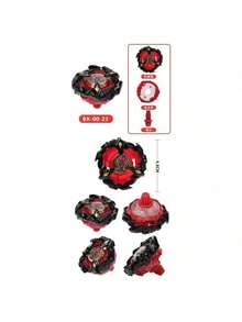 【品牌】 爆裂世代 角色主题旋转陀螺 - 高速旋转减压指尖玩具，耐用竞技战斗陀螺，缓解焦虑，收藏级游戏配件，旋转顺畅，适合所有年龄段 - 彩色 - 查看 12