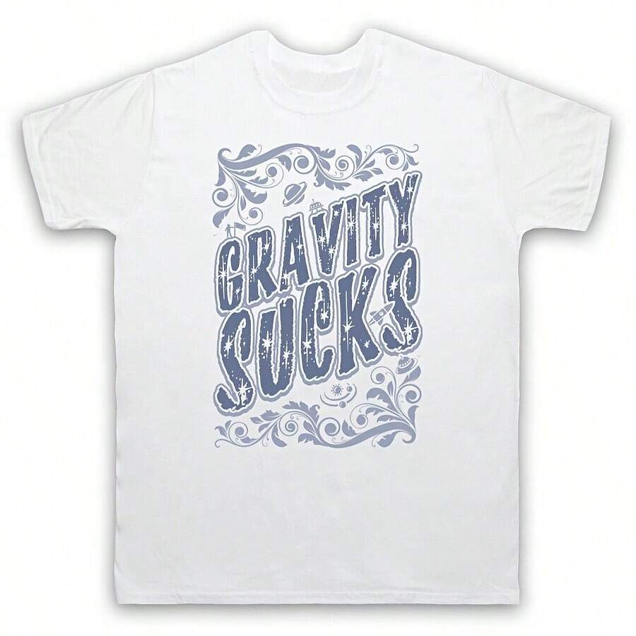 GTY SUCKS ASTROPHYSICS FUNNY SLOGAN GEEK SCIENCE MENS & WOMENS T-SHIRT - Burdeos - Ver 1