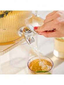 3.5L Dispenser Set, 5L Dispenser Set, Beverage Cooler, Beverage Dispenser, Water Pitcher, Water Dispenser, Juice Dispenser With Faucet, Home Beer Dispenser, And Juice & Lemonade Dispenser - Multicolor - View 7