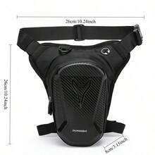 可调节肩带防水摩托车腿包，带耳机插孔 - 彩色 - 查看 12