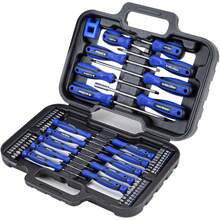 CARTMAN 59-In-1 Precision Screwdriver Set Professional Magnetic Repair Tool Kit For Small Machinery Office Equipment Computers - 10 件裝 - 查看 1