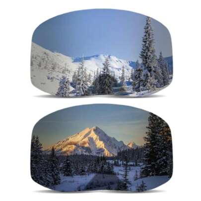 2 Pieces Of Ski Goggles Protective Cover Ski Goggles Accessories Anti-Scratch Protective Cover Ski Equipment.