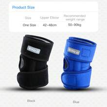Vilico 1pc Outdoor Sports Shock Absorbing Running Compression Elbow Sleeve Support Brace - Multicolor - View 5