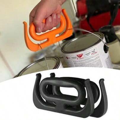 2个装人体工学购物袋提手 - 多功能提手，购物袋提手，购物袋携带器，塑料袋提手，提袋工具，防滑，便携式购物收纳袋，购物、旅行、居家和厨房必备