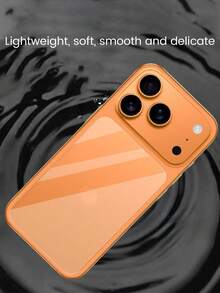 [2+2] For IPhone 17pro/17pro Series, 2pcs Fiber Glass PET Soft Film Curved Edge Back Protector, High Definition, Anti-Scratch, Anti-Fingerprint + 2pcs Camera Lens Protector, Anti-Scratch, Anti-Fingerprint + 2pcs Earpiece Dust Proof Sticker, Protect Charging Port, Anti-Scratch - Clear - View 7