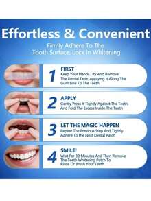 Oral Cleaning Tools, Teeth Whitening Strips, Oral Hygiene Care, Double-Sided Elastic Whitening Strips - Multicolor - View 5