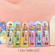 1 Set K-Pop Magic Hunting Girl Group Pencil, Cartoon Pencil, Brush Pen And Stationery Supplies, Beloved By Students, No Sharpening Needed, Continuous Pencil And Brush Pen - Multicolor - View 8