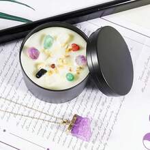 YME 大豆蜡香氛蜡烛样品 40克 | 精油香氛 | 黑色铁罐 | 新年气球主题 - 彩色 - 查看 5