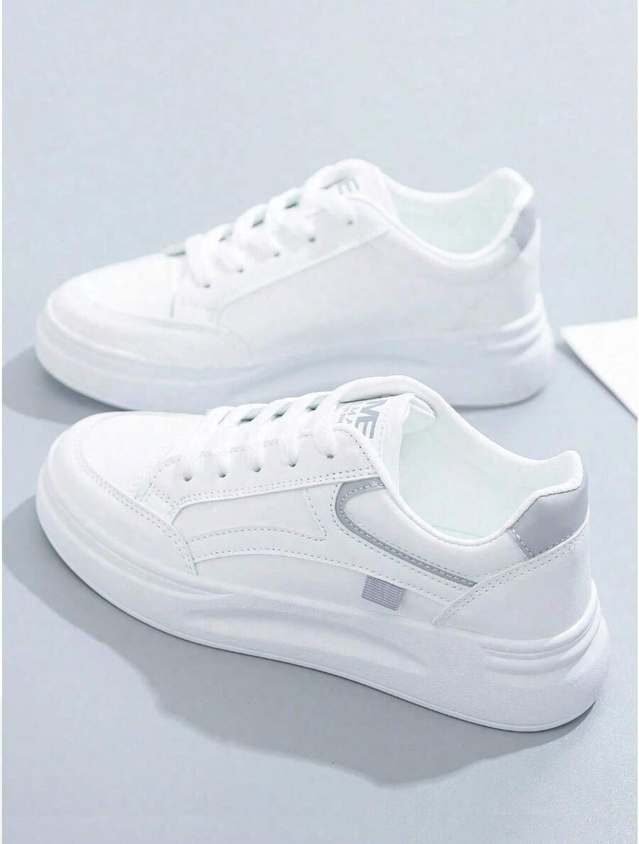 2026 New Style Versatile Women's Shoes - Summer Breathable Casual -On Board Shoes - Upgraded and Thickened Gray - View 1