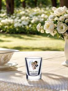 1pc/12pcs Personalized Wedding Shot Glass,2oz Glass Material,Custom Photo & Name | Suitable For Bridesmaid Gift,Valentine's Day,Wedding Decor,Birthday Parties,18th Birthday Gifts,Unique Birthday Gift, Photo Keepsake, Fun Birthday Gift,Shot Glass With Face,Shot Glass With Picture, Custom Birthday Shot Glasses, Personalised Gifts And For Groomsmen Gifts - Square Cup - View 14