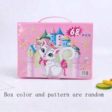 1 Set/168/68/42 Watercolor Pens, Art Painting Tools, Stationery Gift Painting Set, Writing Supplies, Learning Supplies (Box Color And Pattern Shipped Randomly), Christmas Gift, Fun Christmas Stocking Stuffer, Christmas Stocking Stuffer, Christmas Stocking Stuffer, Back To School, Winter Break Gift, Back To School Gift - Multicolor - View 8