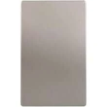 ENERLITES Screwless Blank Wall Plate, Child Blank Device Outlet Cover, Standard Size, 1-Gang 4.68" x 2.93", Thermoplastic, UL Listed, SI8801-BK, Glossy, Black(Standard Screwless-1 Pack Níquel) - Multicolor - Ver 1